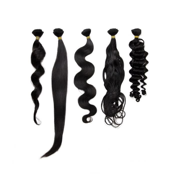 Human hair outlet 5 bundles