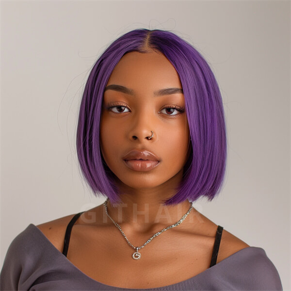 Bob hotsell wig purple