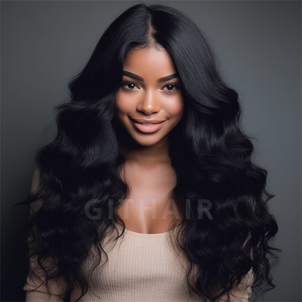 20 Inches 13x4 Lace Front Human Hair Body Wave Glueless Wig